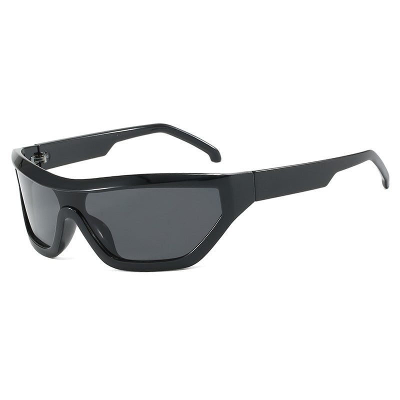 Conjoined Y2K Sunglasses Narrow Frame
