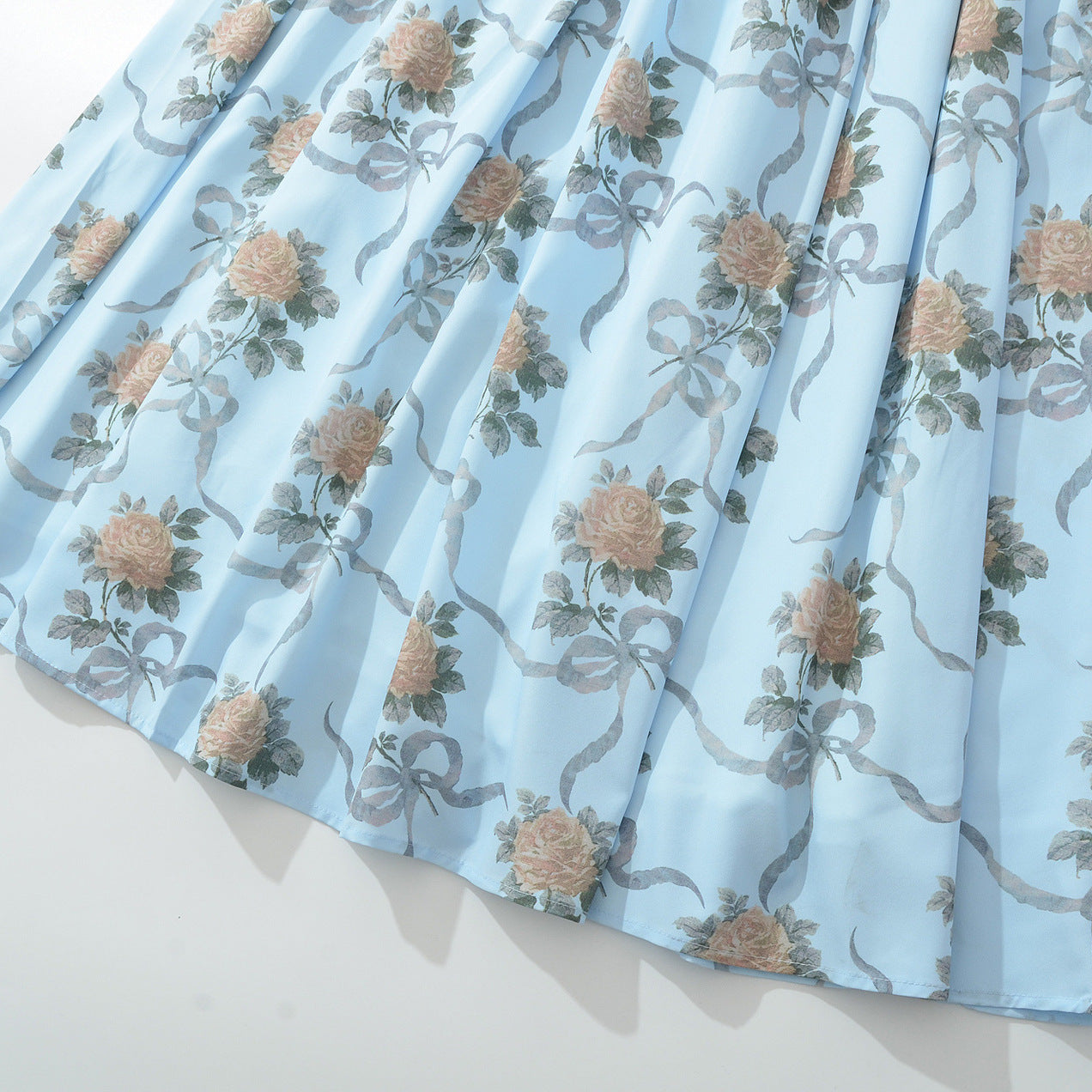 The floral  Versatile Lace Spliced Dress