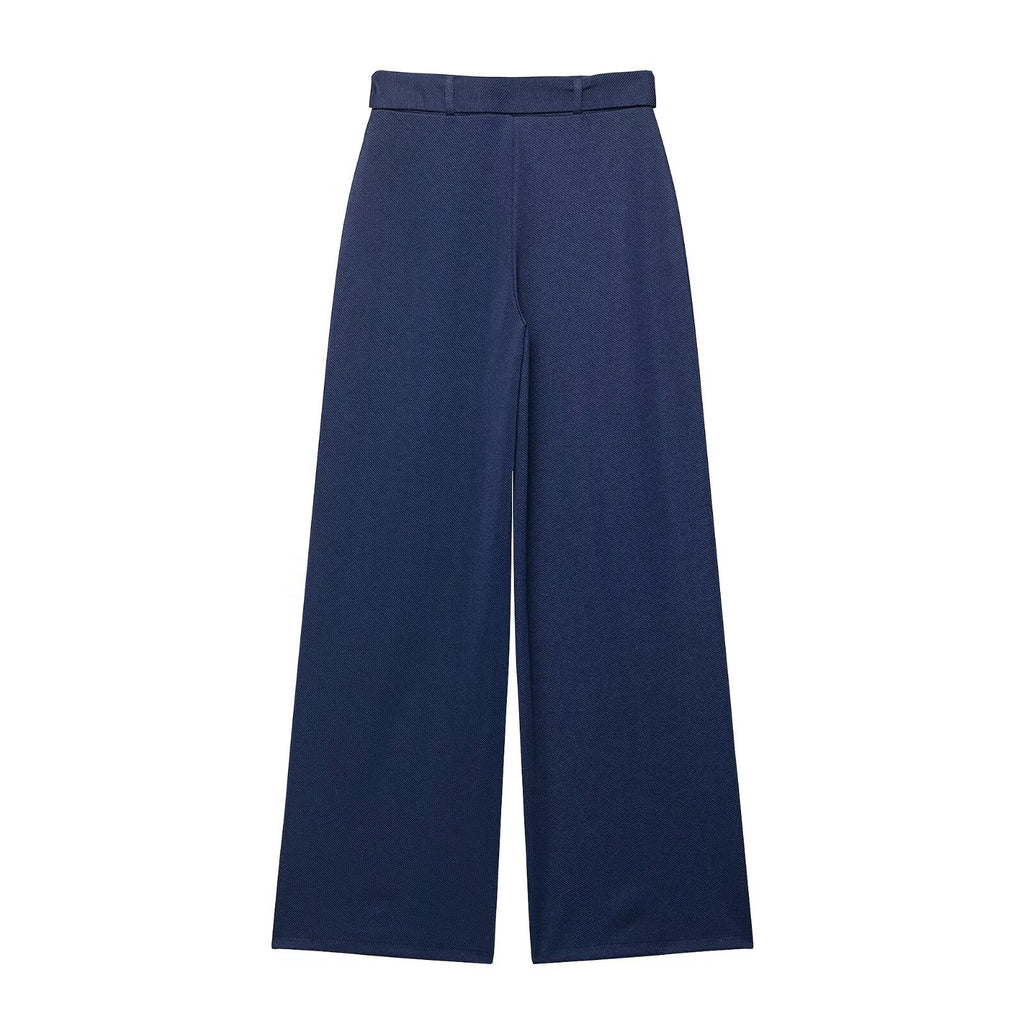 Button twill top and pants set