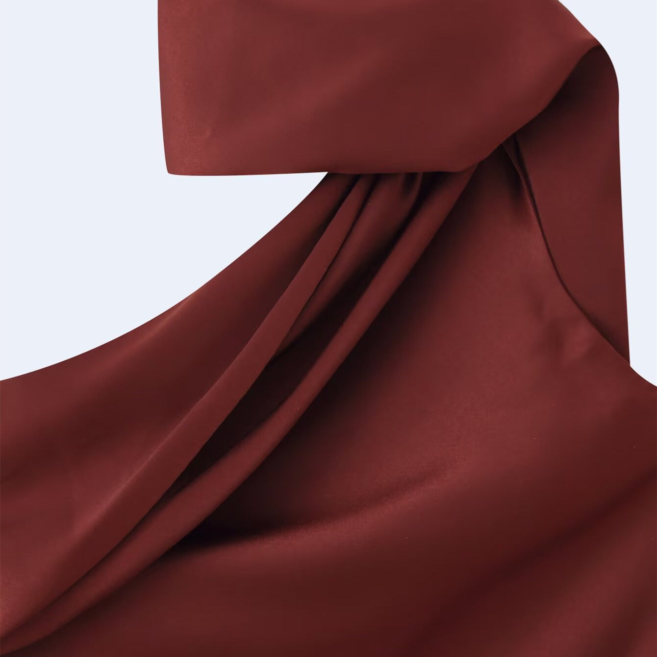 Linda Asymmetric scarf style MIDI dress
