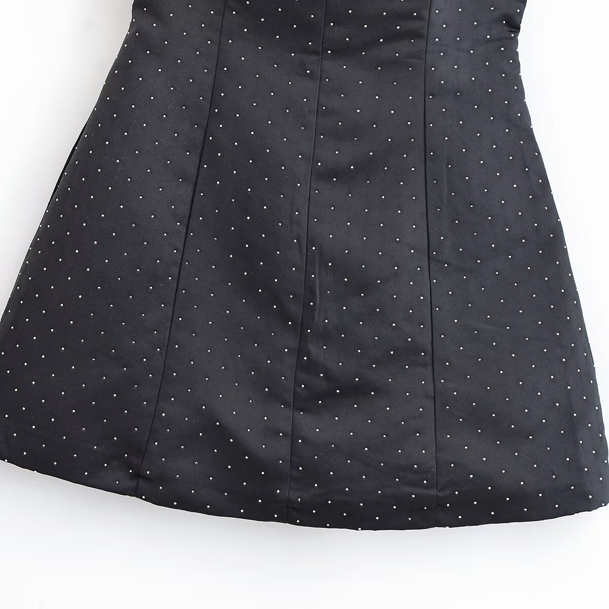 Lisa Retro-Inspired Polka Dot Fit & Flare Mini Dress