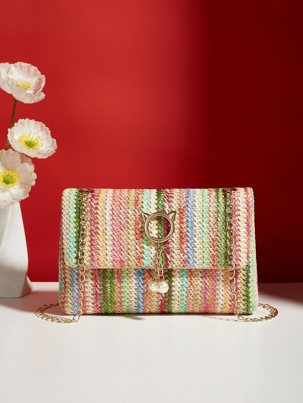 Lina simple small square bag