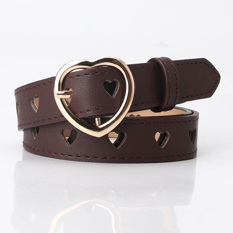 Chérie Heart-Punch Belt