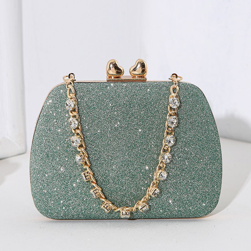 Anita Little Love Water Diamond Chain Handheld Crossbody Small Bag