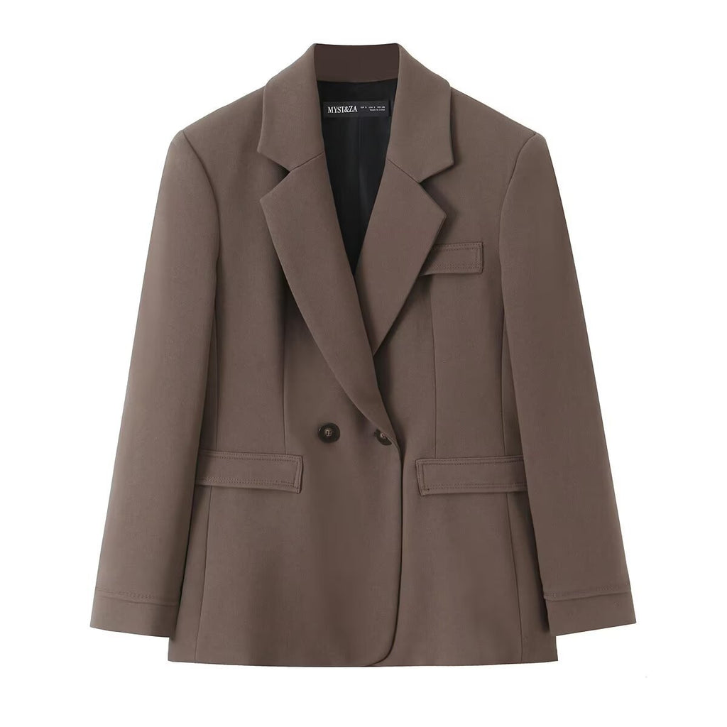 Modern Muse Luxe suit jacket+leg cinching pants