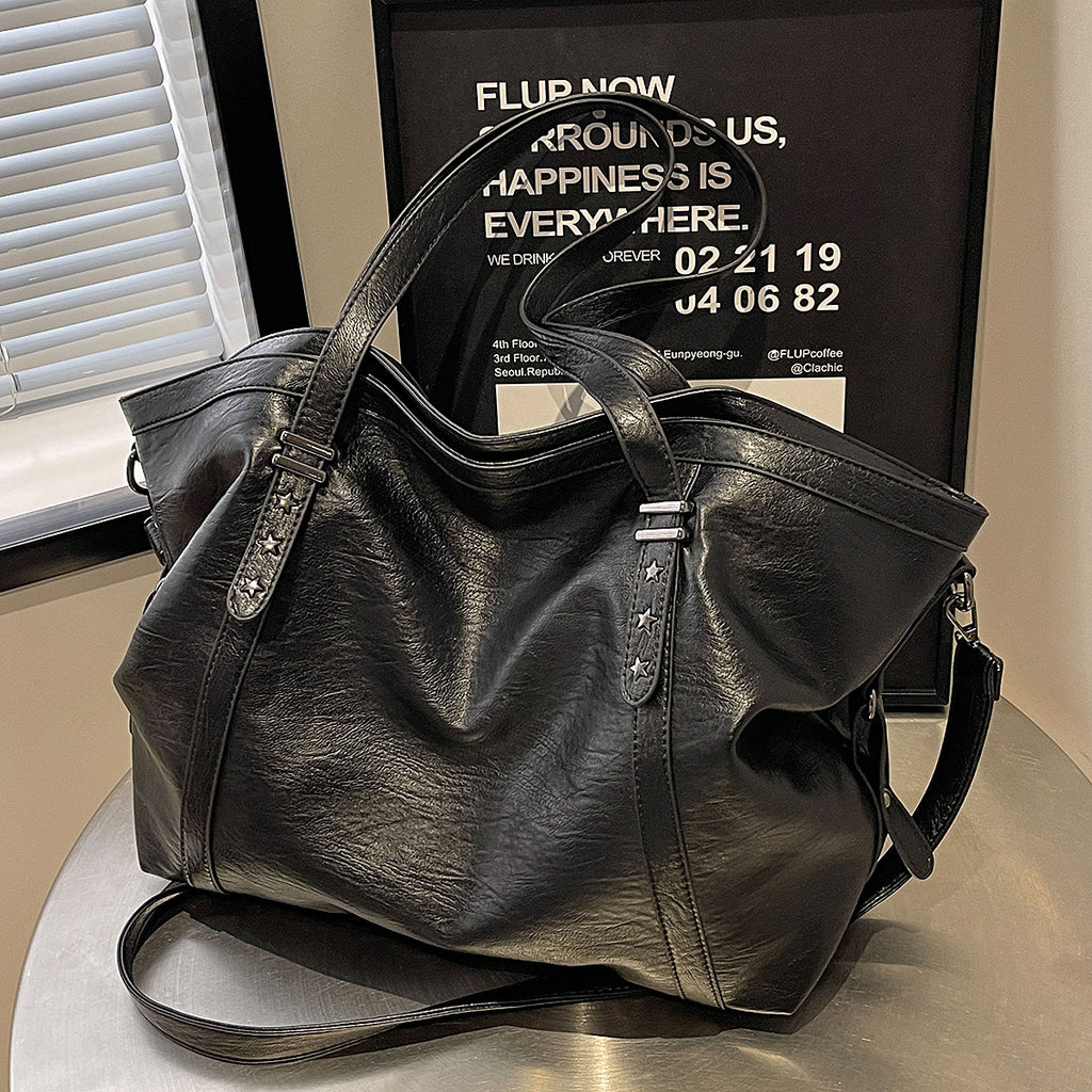 Kenya Large Capacity,Leather Crossbody Bag