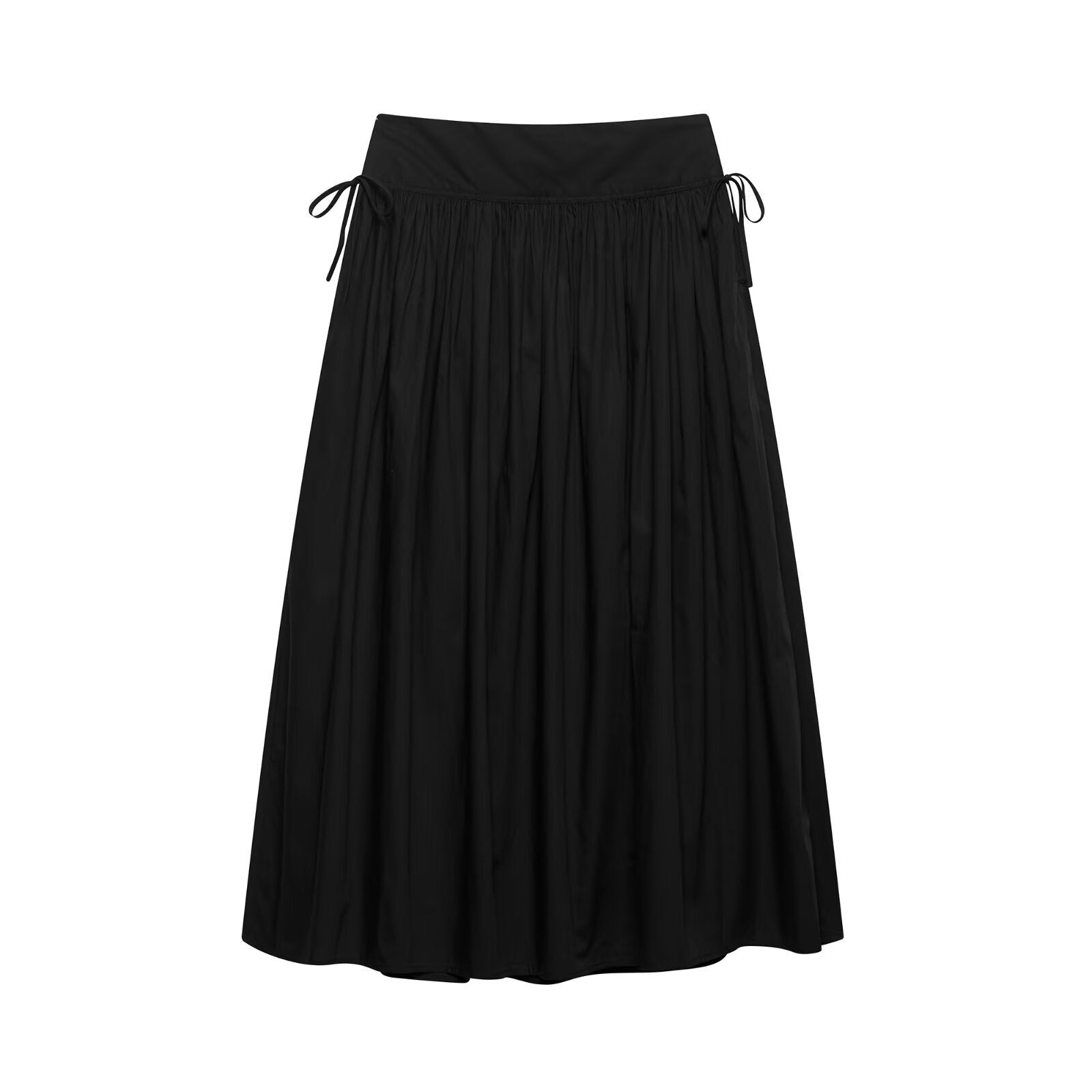 Wrap up short top+half skirt set