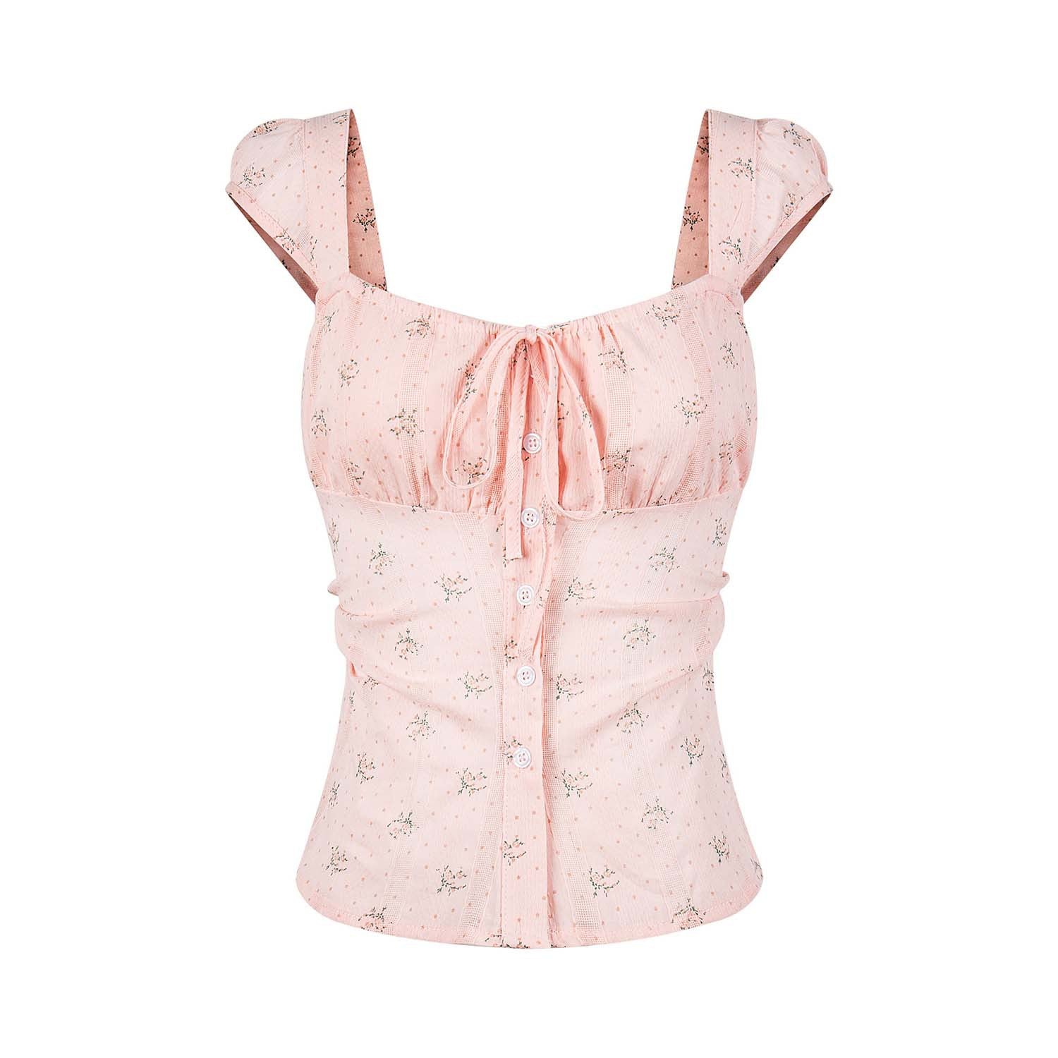 Angel Flirt Floral Top