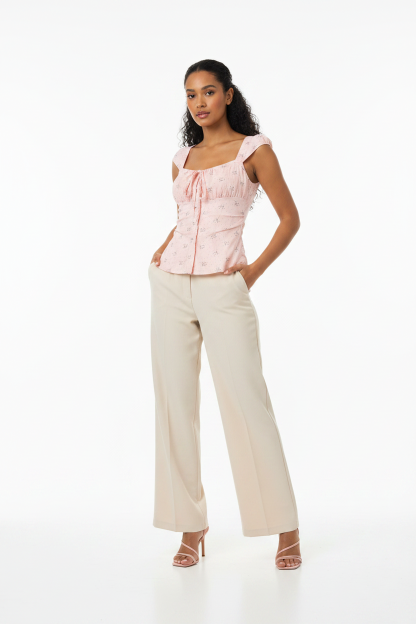 Angel Flirt Floral Top