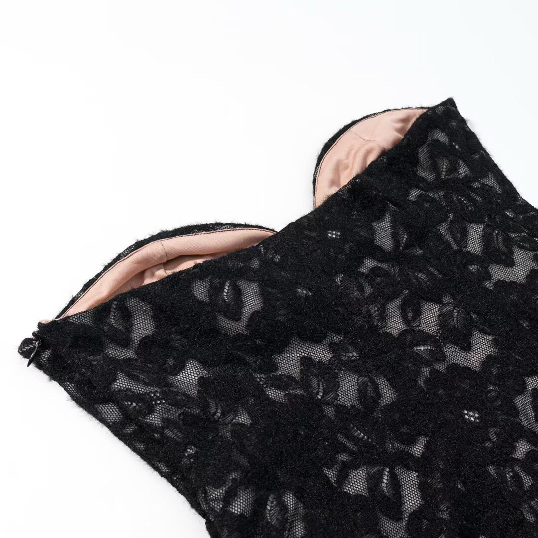 Savannah Spicy girl velvet lace corset