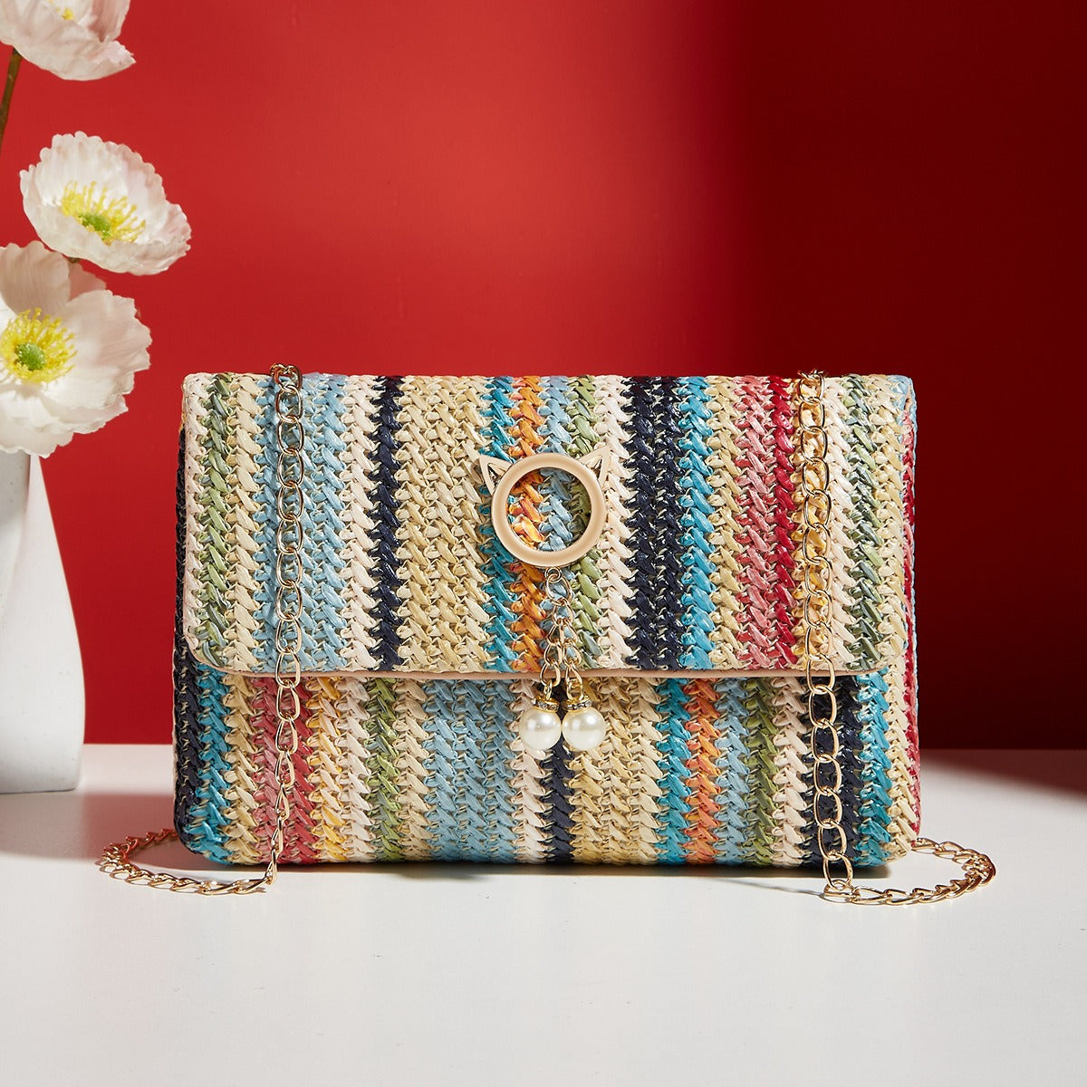 Lina simple small square bag