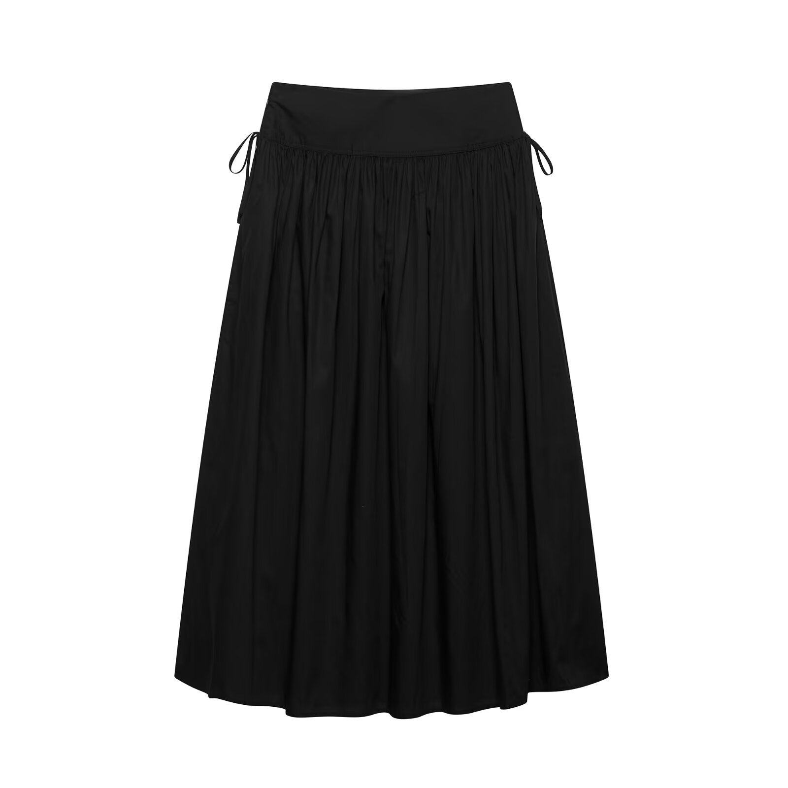 Wrap up short top+half skirt set