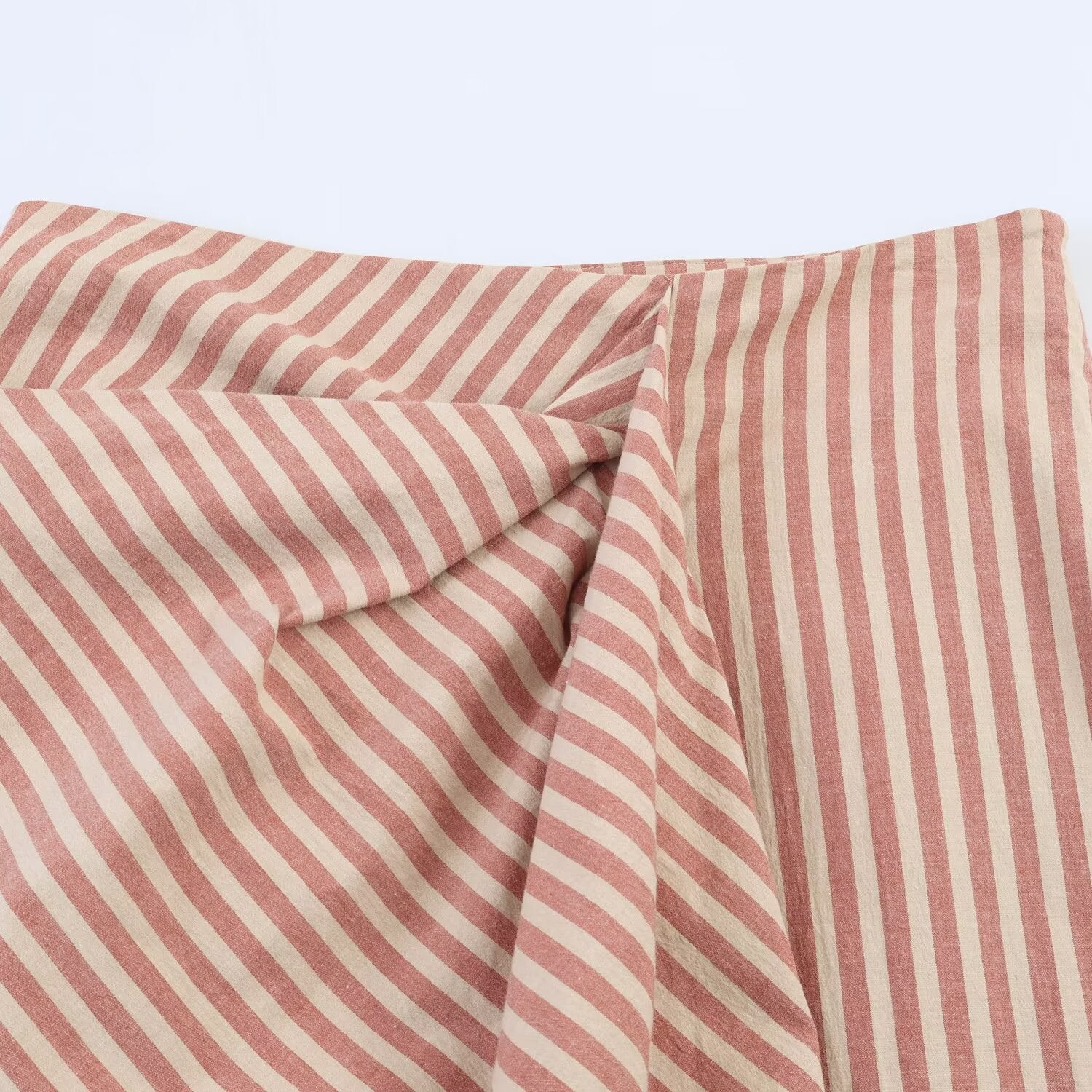 Katherina striped pleated skirt