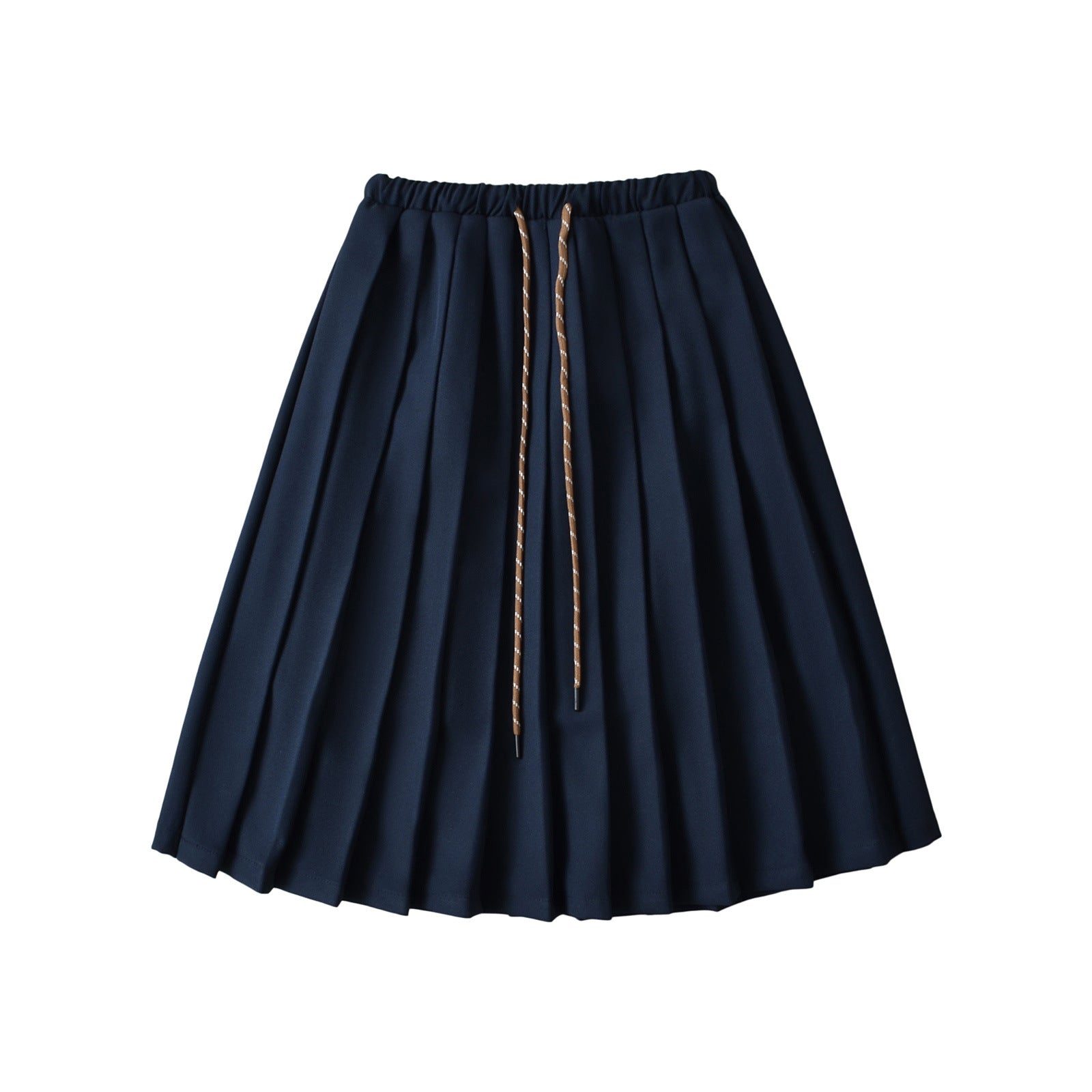 Brooklyn" Drawstring Pleated Tennis Skirt