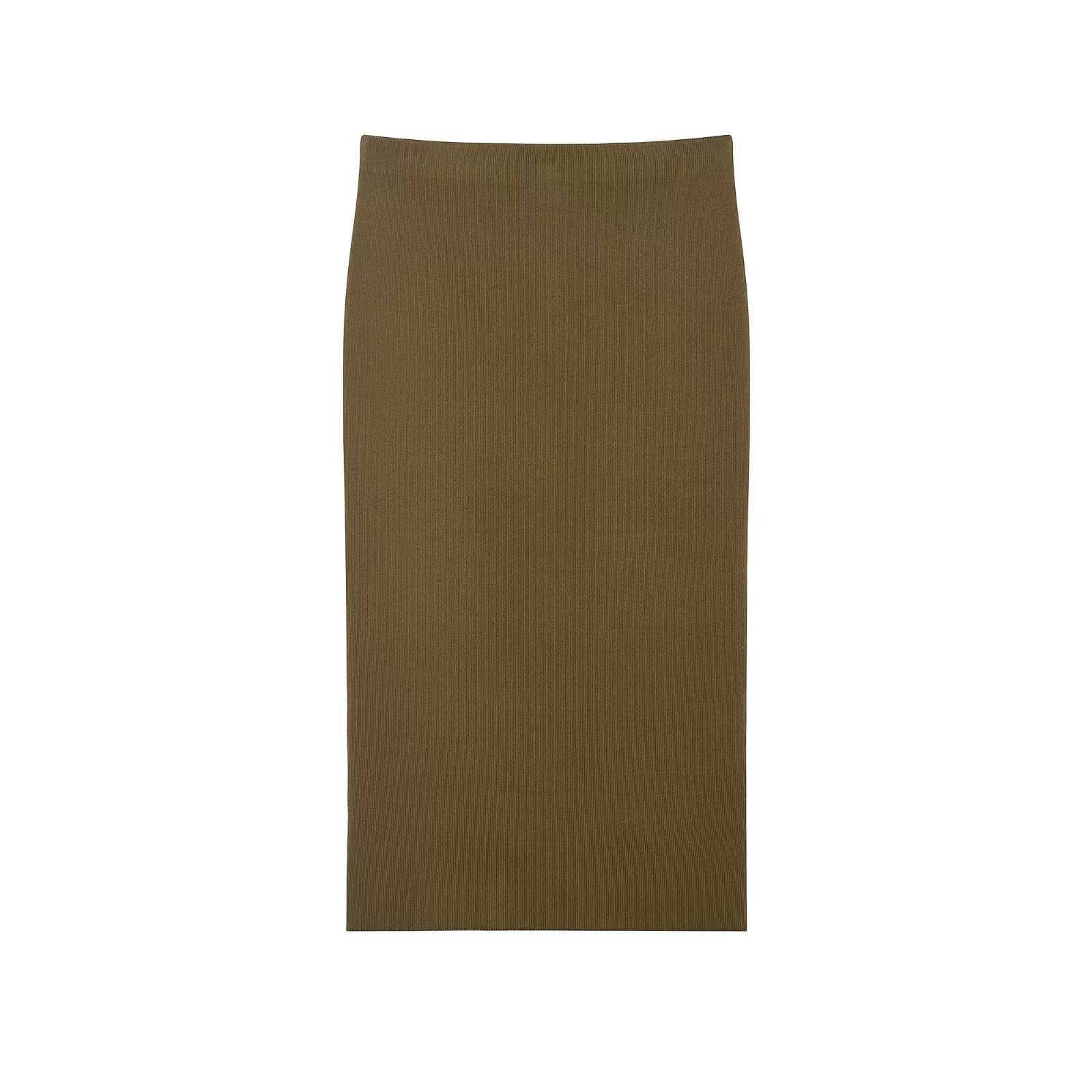 Knitted jacket with belt and skirt set