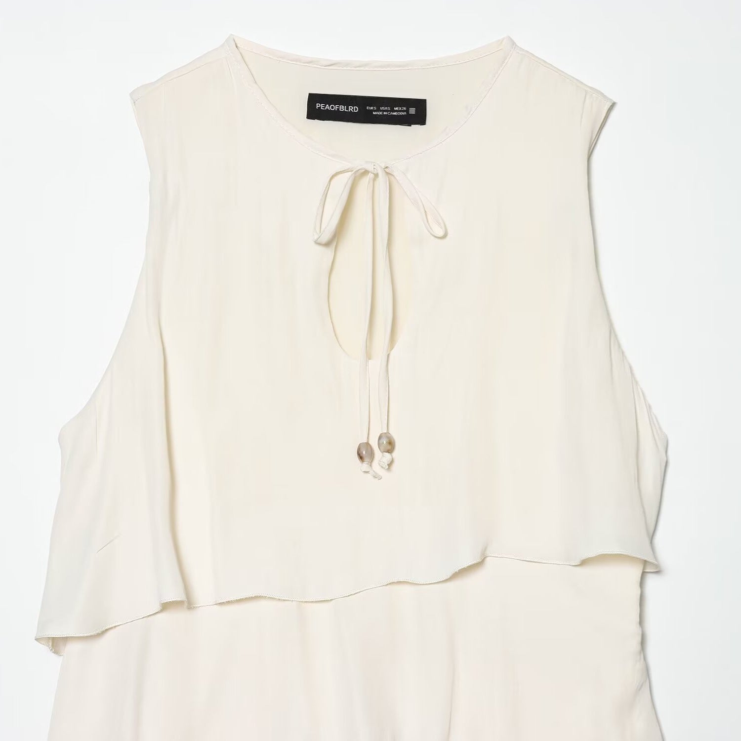 Ana Hot girl layered decorative short dress