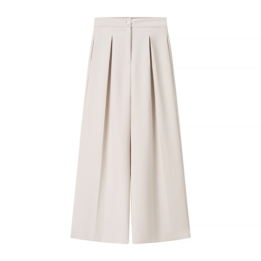 Short sleeved+straight leg pants set