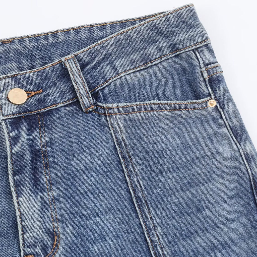 Solange Mid waist flared jeans