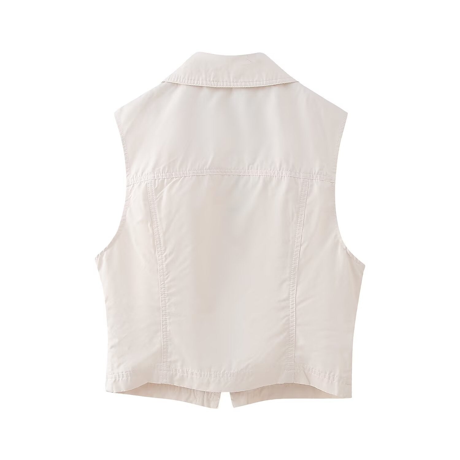 Collar jacket vest+skirt set