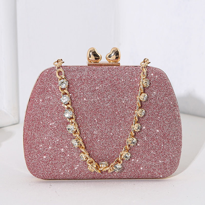 Anita Little Love Water Diamond Chain Handheld Crossbody Small Bag
