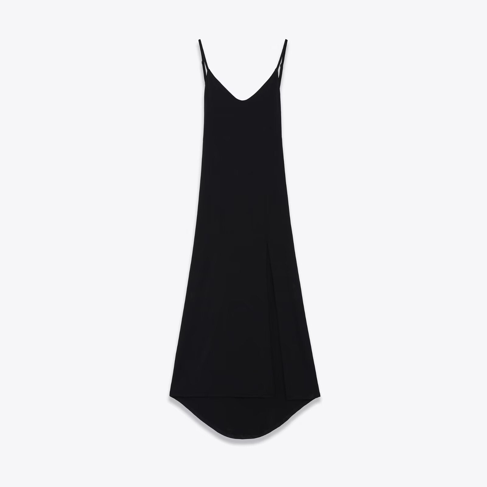 Crepe long dress for women's clothing