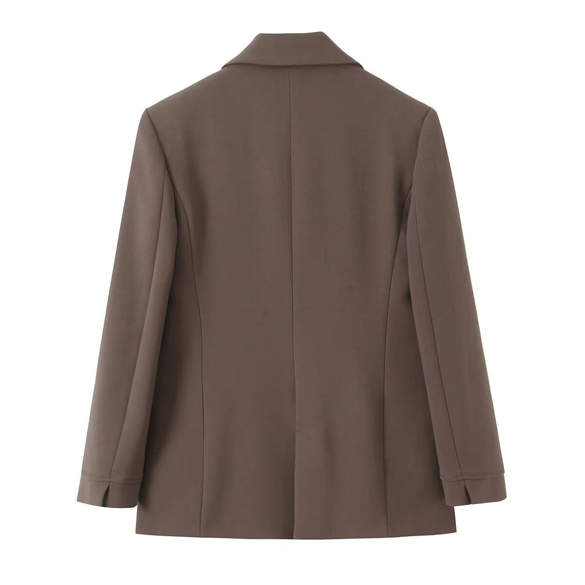 Double breasted suit jacket+leg cinching pants