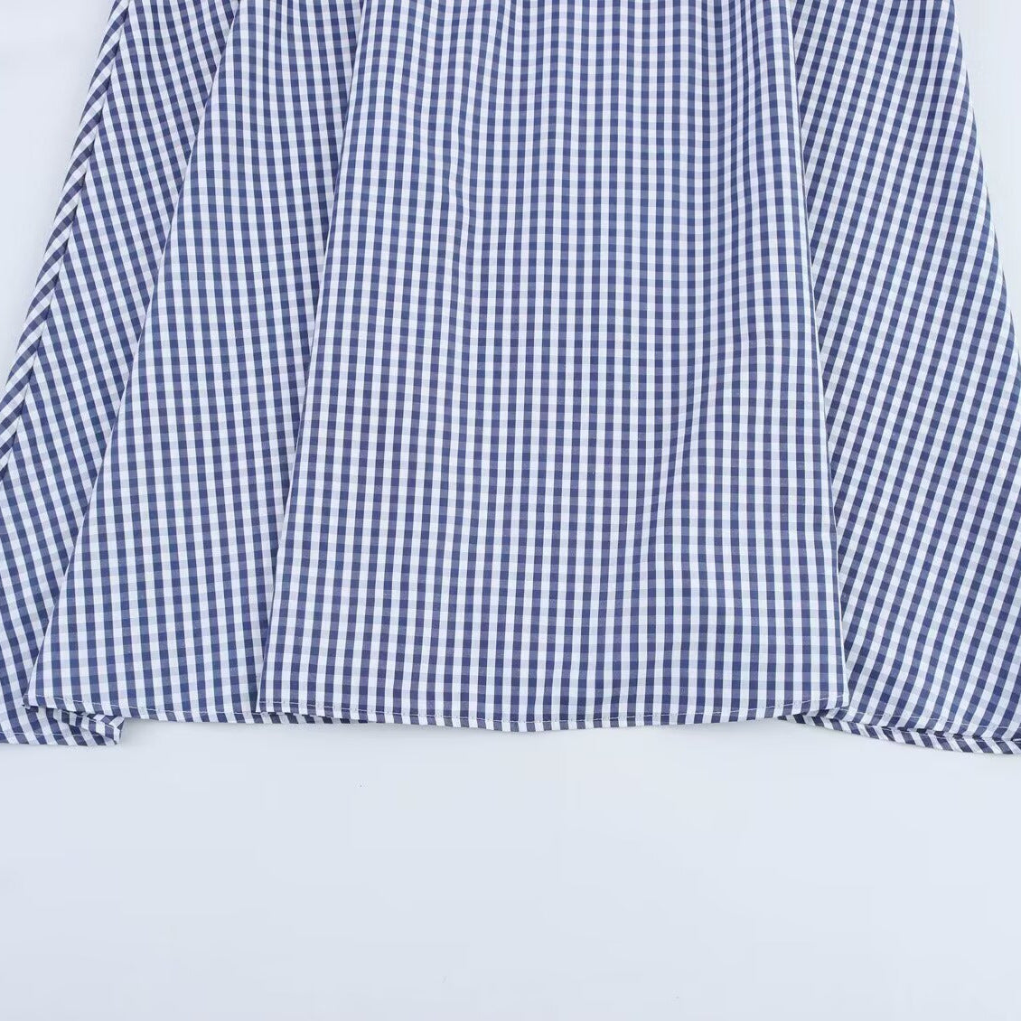The Gingham Smock Bodice A-Line Sundress.