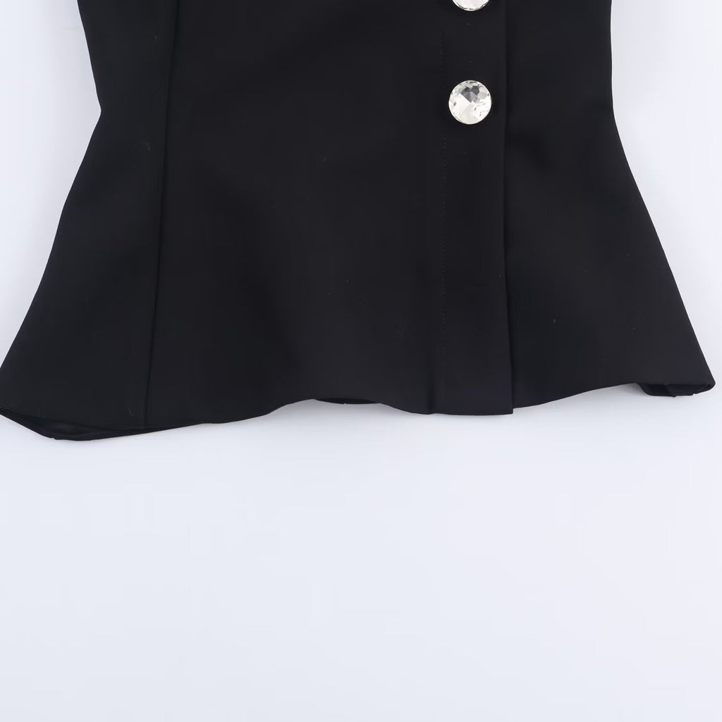 Gabriella Sleek Side-Button Tank
