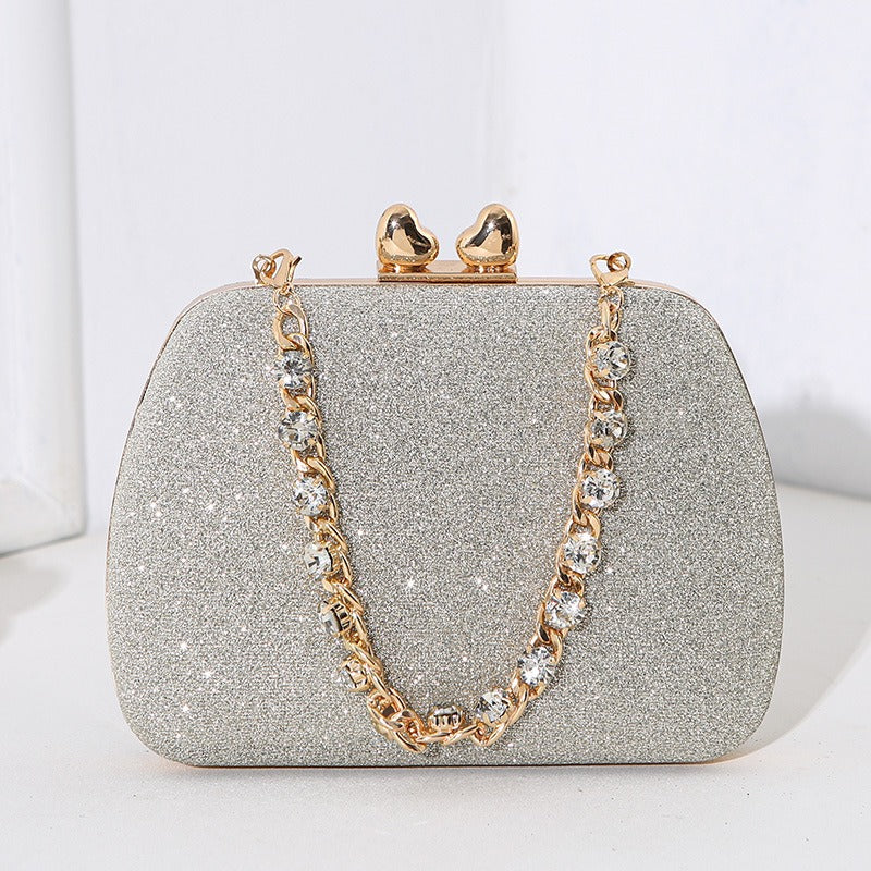 Anita Little Love Water Diamond Chain Handheld Crossbody Small Bag