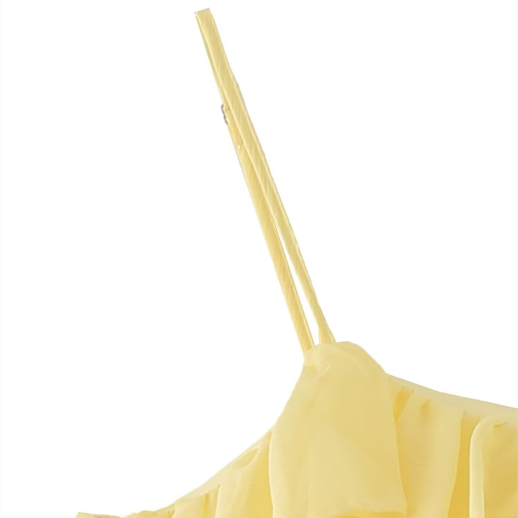 Spicy girl multi-layer top with suspender and cake skirt