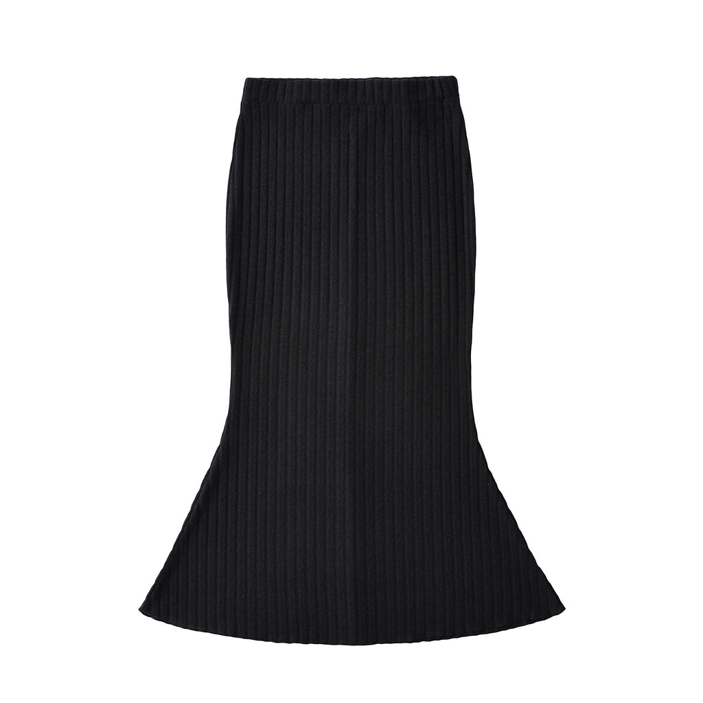 Slim fit high waisted skirt