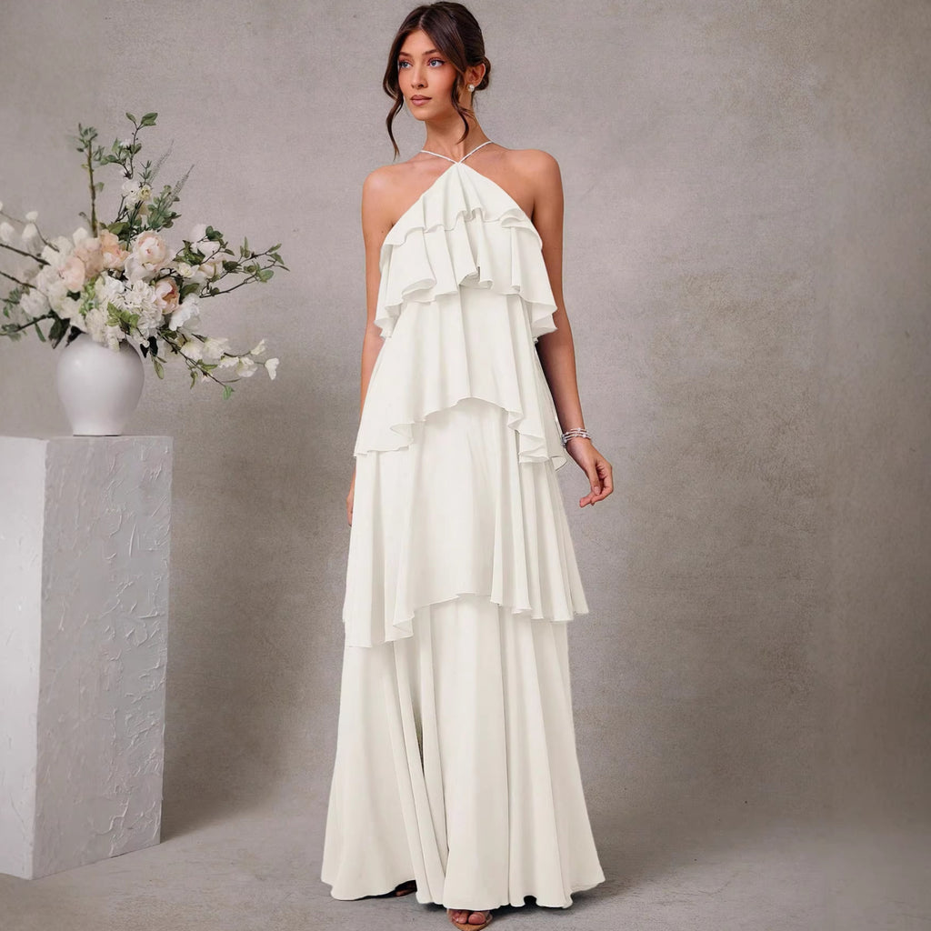 Ana Elegant Sleeveless Long Dress