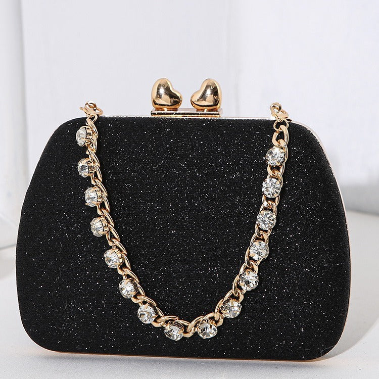 Anita Little Love Water Diamond Chain Handheld Crossbody Small Bag