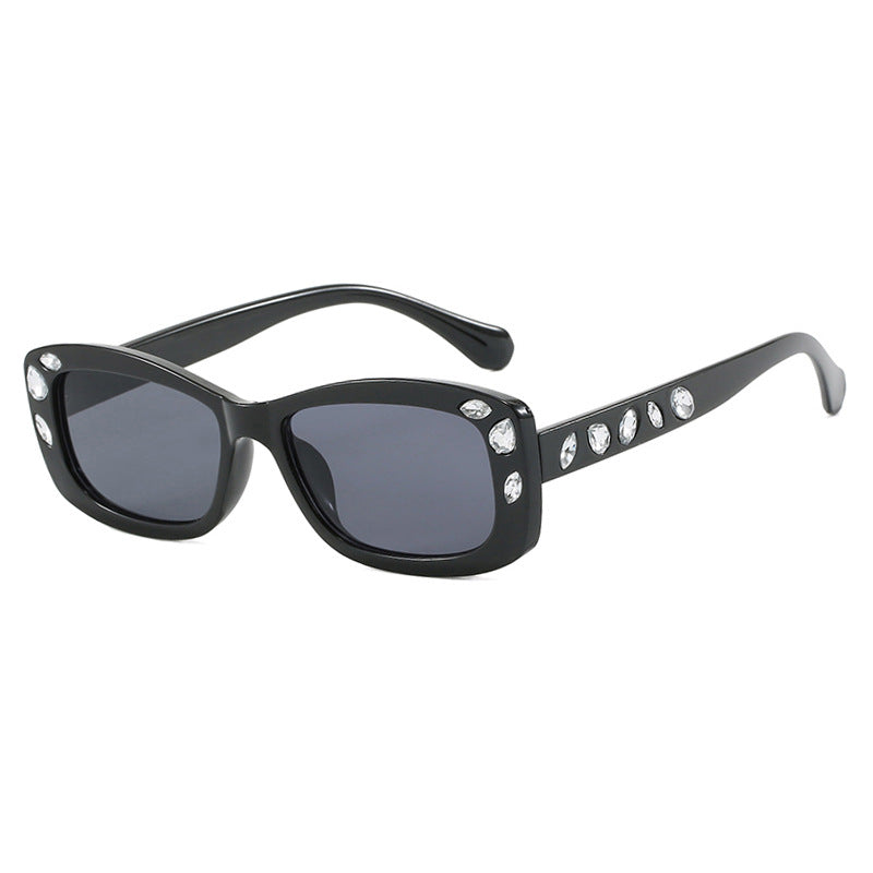 Diamond Dust oval sunglasses
