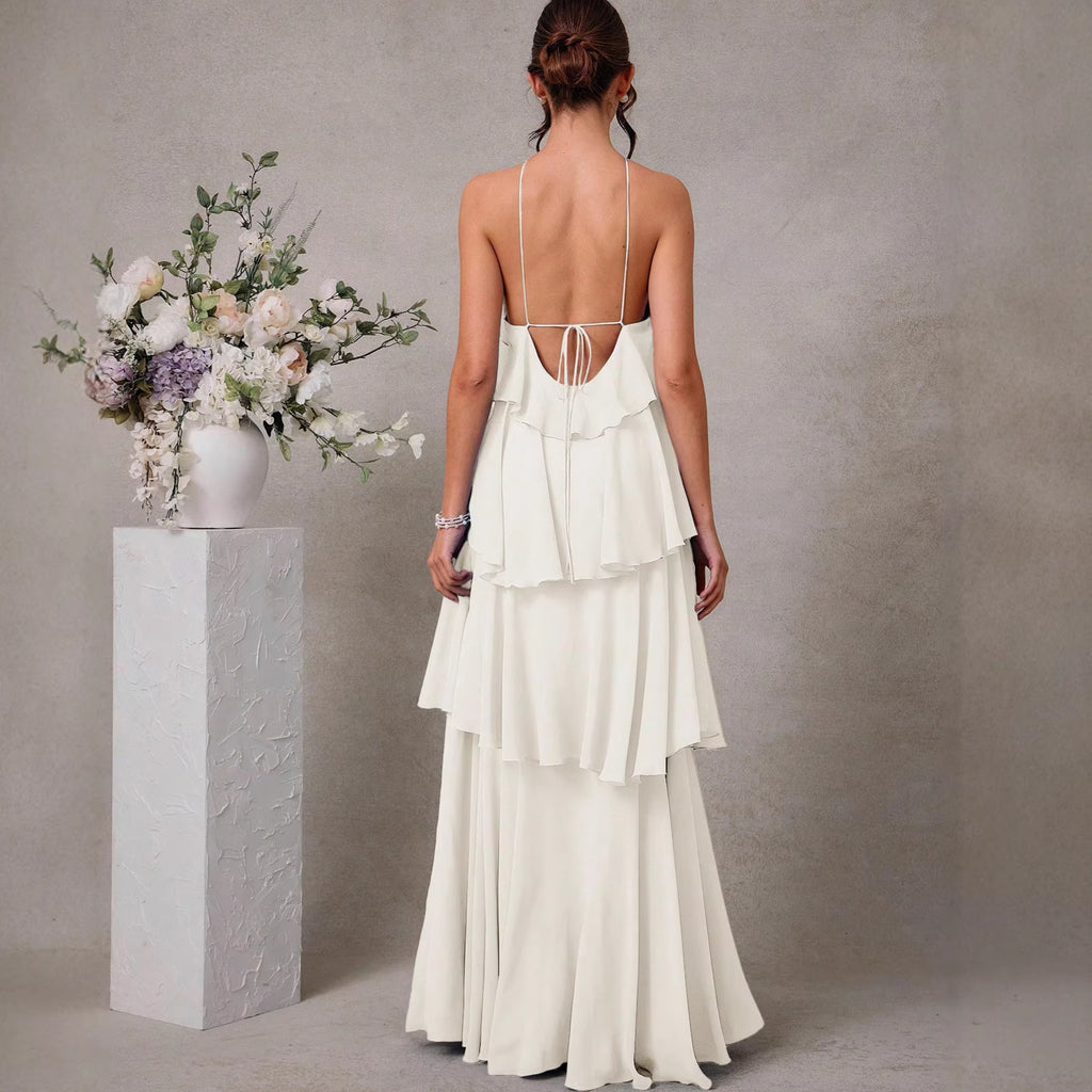 Ana Elegant Sleeveless Long Dress