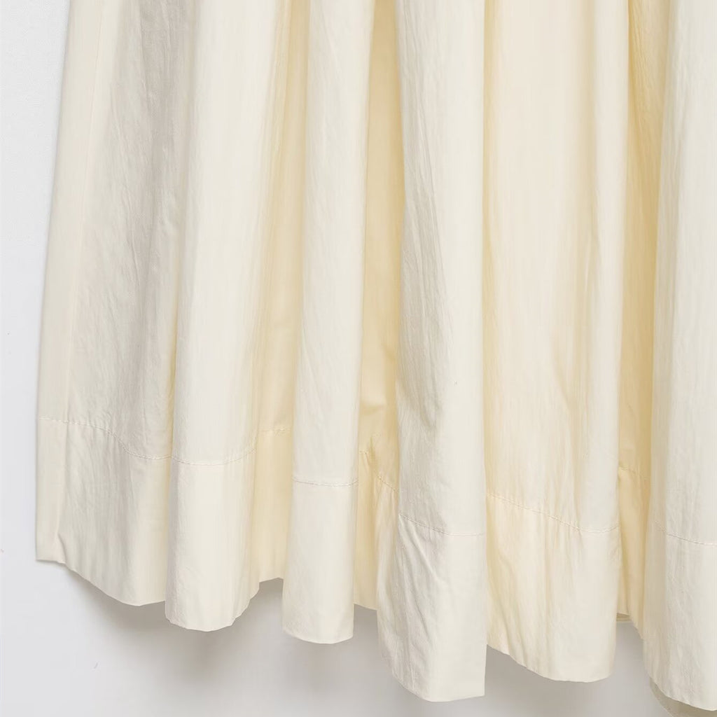 Nathalie fluffy scarf adorned with MIDI skirt