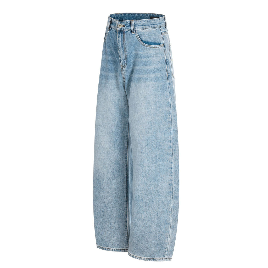 Retro 90s Baggy Jeans in Light Acid Wash
