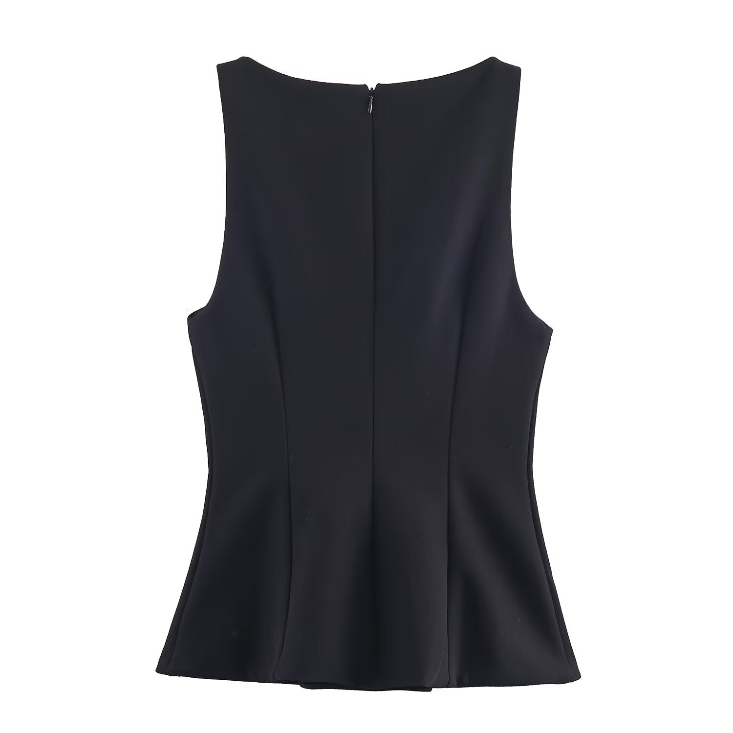Gabriella Sleek Side-Button Tank