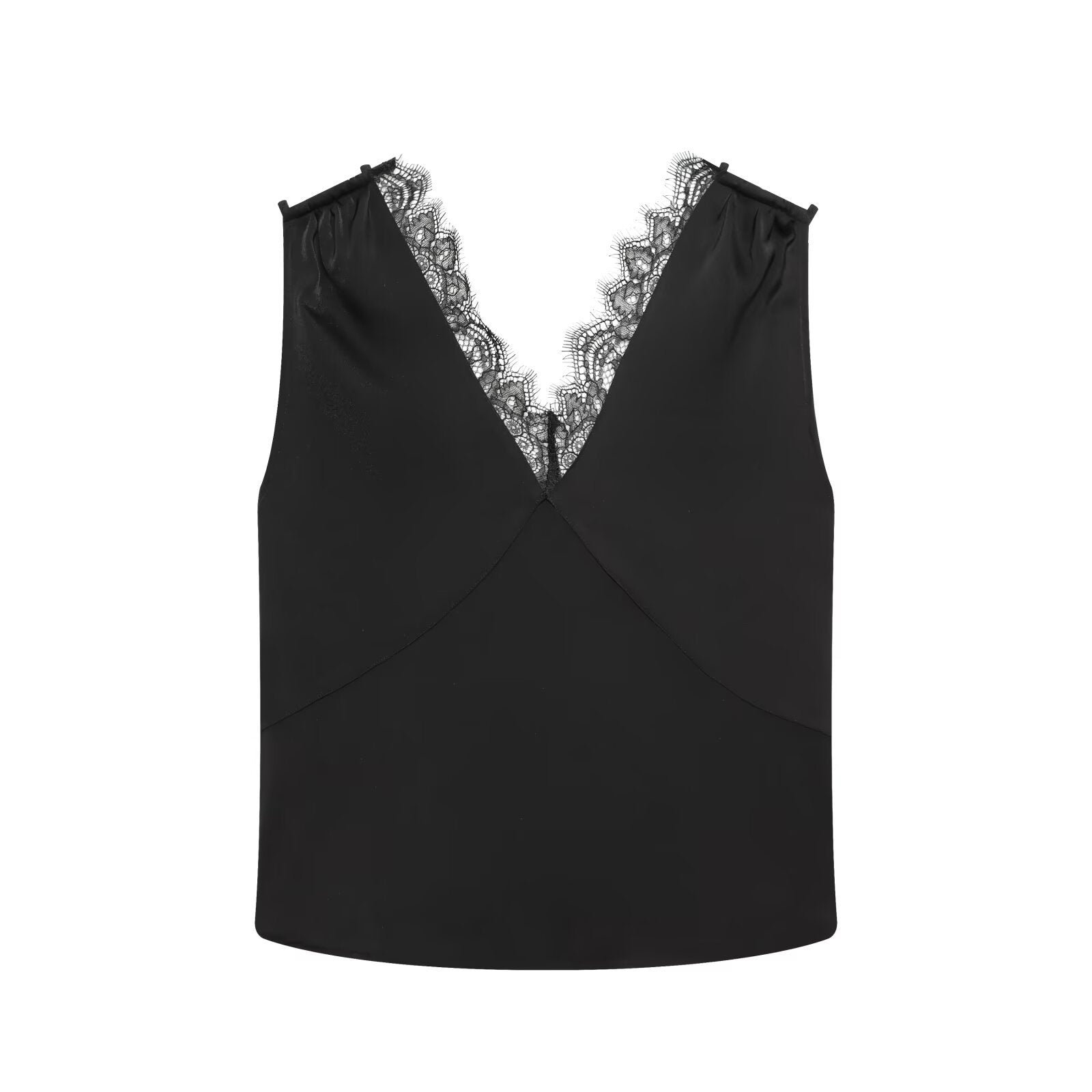 Lace top+asymmetrical skirt women's clothing