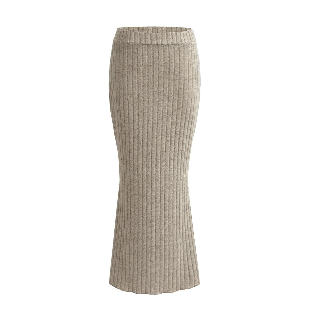 Slim fit high waisted skirt