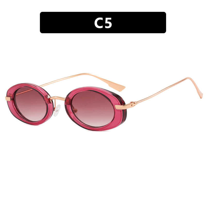 The 'Cool Girl' Ovals Sunglasses