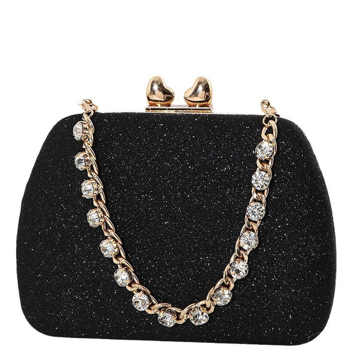 Anita Little Love Water Diamond Chain Handheld Crossbody Small Bag