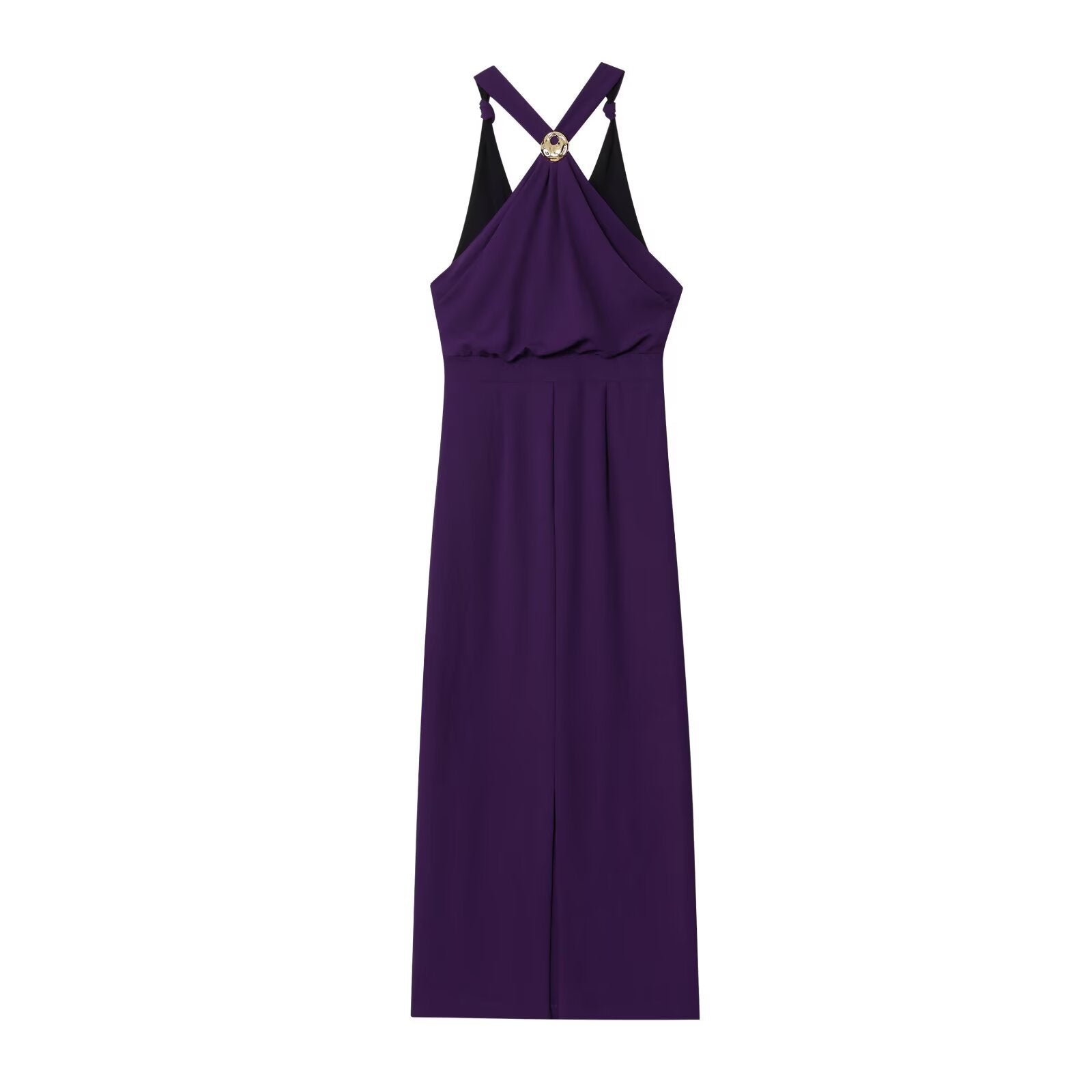 Maria Knot decoration Midi long dress