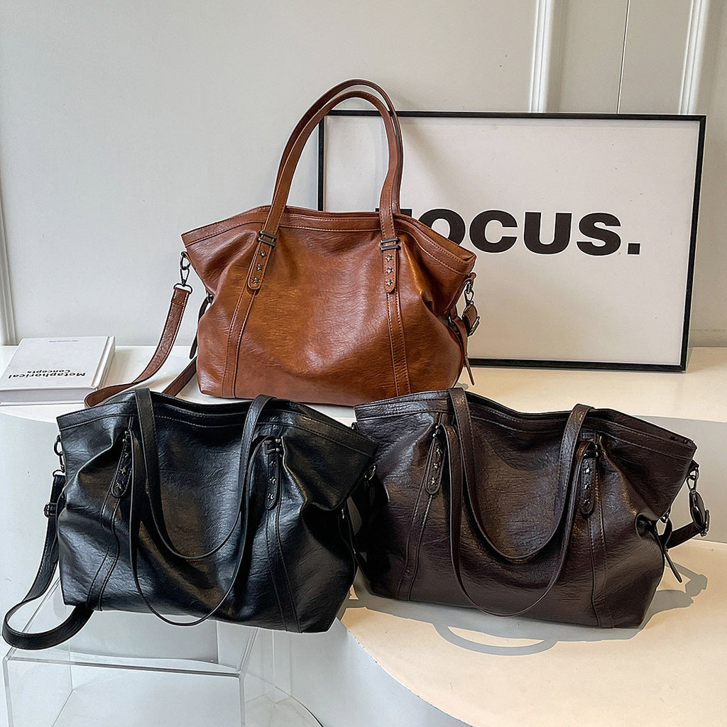 Kenya Large Capacity,Leather Crossbody Bag