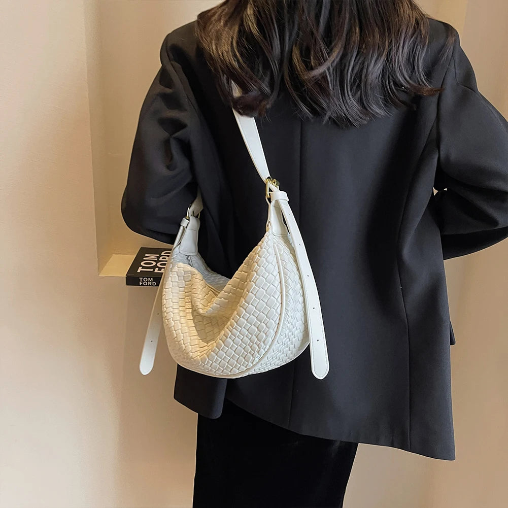 Toya single shoulder crossbody dumplings bag