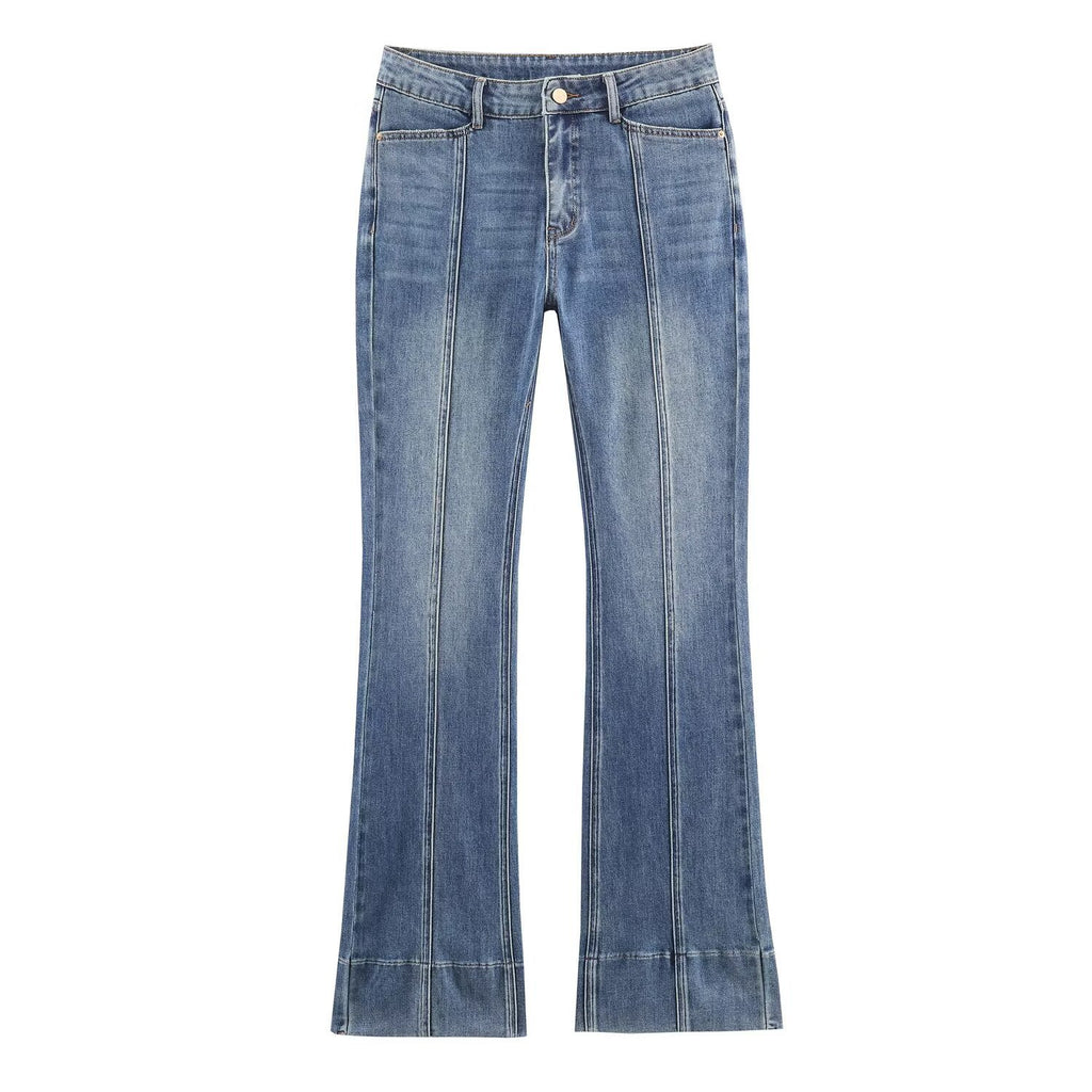 Solange Mid waist flared jeans