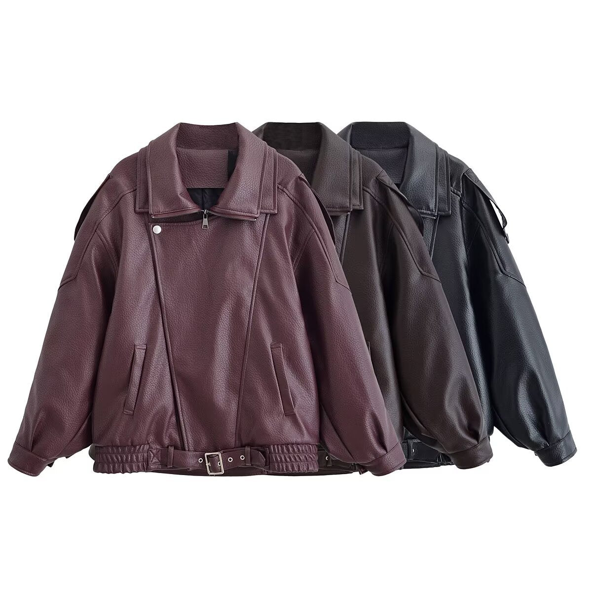 Casual Versatile Denim Patchwork Hoodie  Pants Set