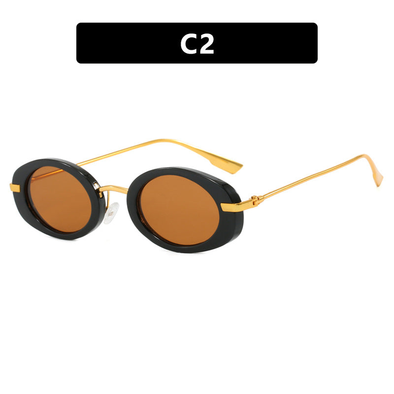 The 'Cool Girl' Ovals Sunglasses
