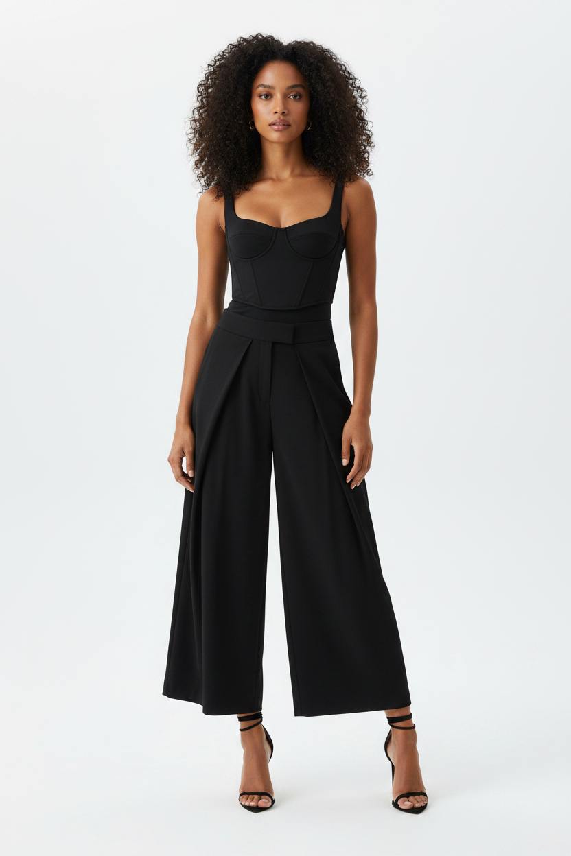 Grace pleated pants