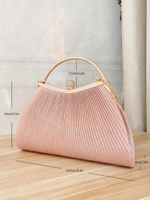 Raya Diamond Clip Handbag